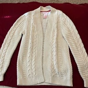Tommy bahama ivory cardigan